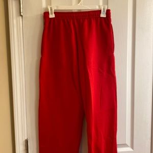Fruit of the Loom red sweatpants